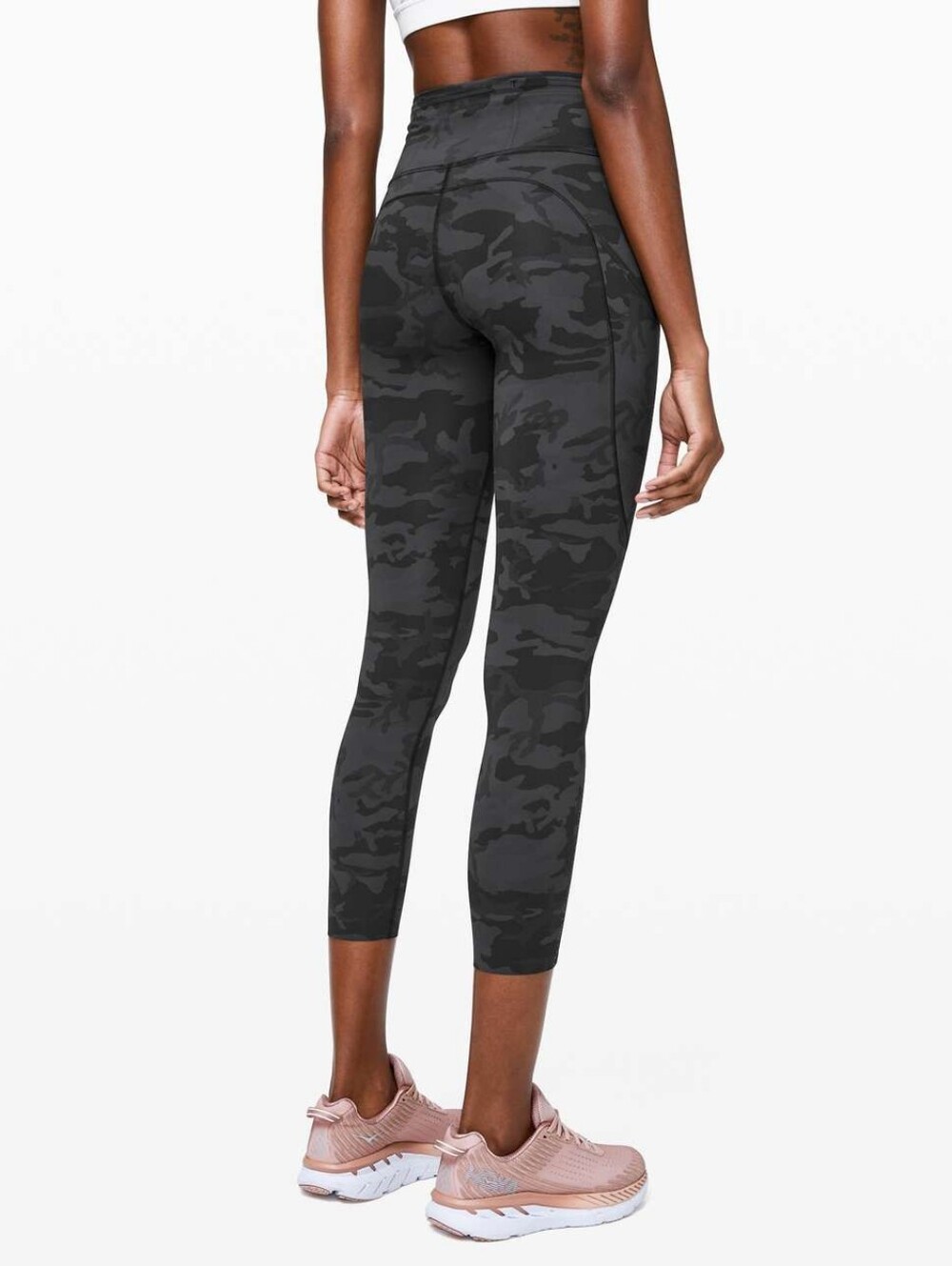 Lululemon Fast and Free Tight II 25" *Nulux Incognito Camo Multi Grey